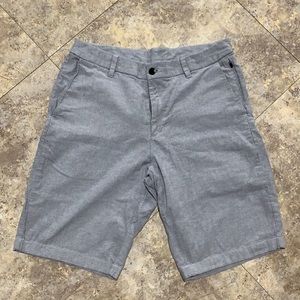 Lululemon gray commission shorts 9”